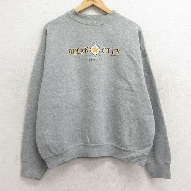 古着 フルーツオブザルーム 長袖 スウェット メンズ 00年代 00s OCEA