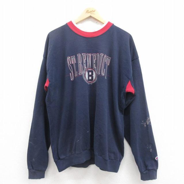 古着 チャンピオン Champion 長袖 スウェット メンズ 90年代 90s