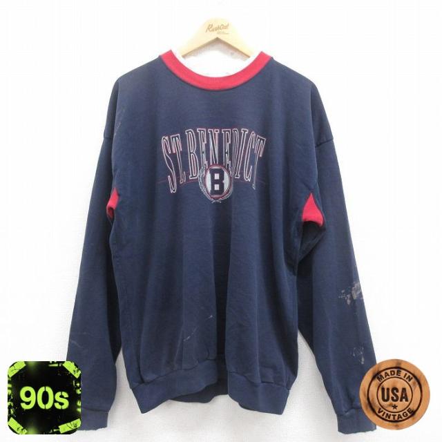 古着 チャンピオン Champion 長袖 スウェット メンズ 90年代 90s