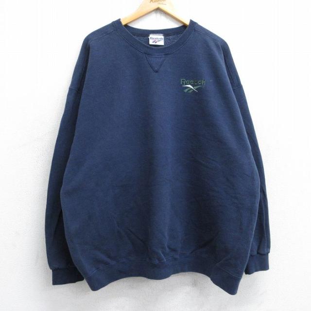 古着 リーボック REEBOK 長袖 スウェット メンズ 90年代 90s ワン