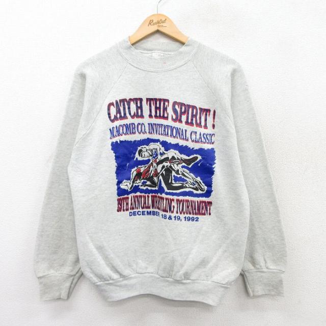 古着 フルーツオブザルーム 長袖 スウェット メンズ 90年代 90s レスリン