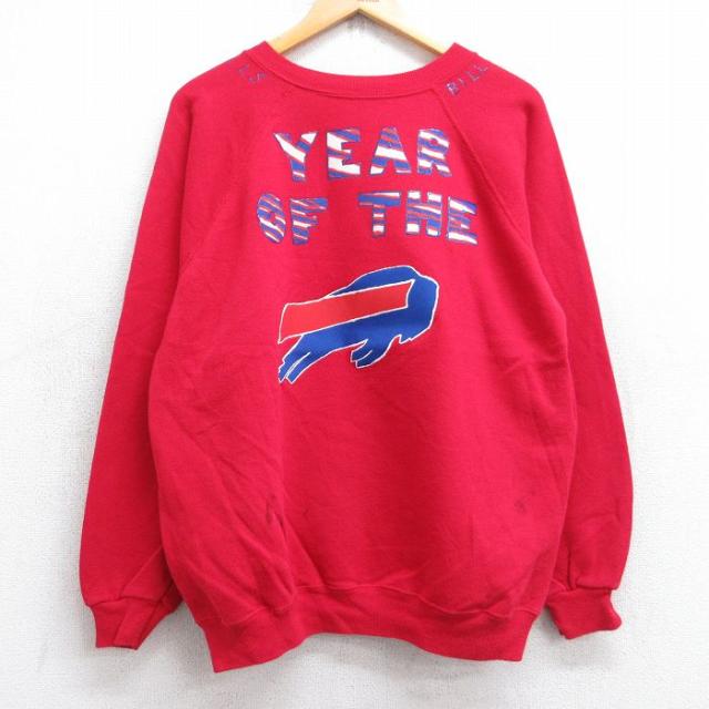 古着 ヘインズ Hanes 長袖 スウェット メンズ 80年代 80s NFL