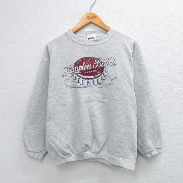 古着 TULTEX 長袖 スウェット メンズ 90年代 90s Hampton