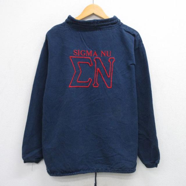 古着 長袖 トップス メンズ 90年代 90s シグマ コットン モックネック