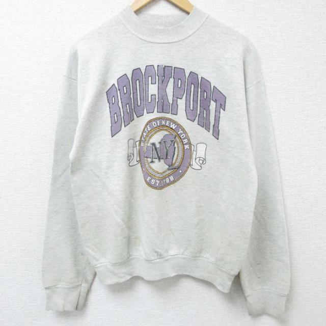 古着 フルーツオブザルーム 長袖 スウェット メンズ 90年代 90s BROC