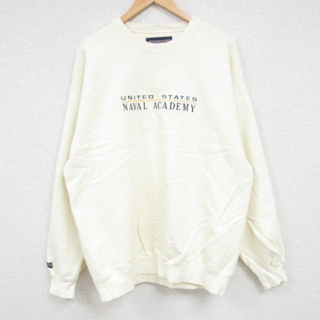 古着 ジャンスポーツ 長袖 スウェット メンズ 00年代 00s ミリタリー N