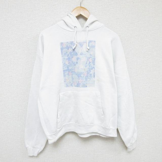古着 ヘインズ Hanes 長袖 スウェット パーカー メンズ 00年代 00s
