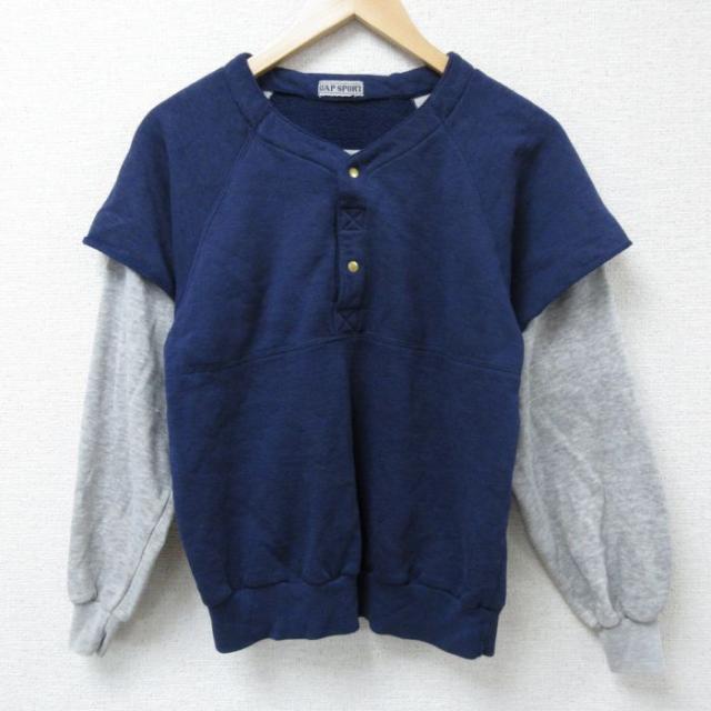 古着 ギャップ GAP スポーツ 長袖 スウェット メンズ 90年代 90s 無