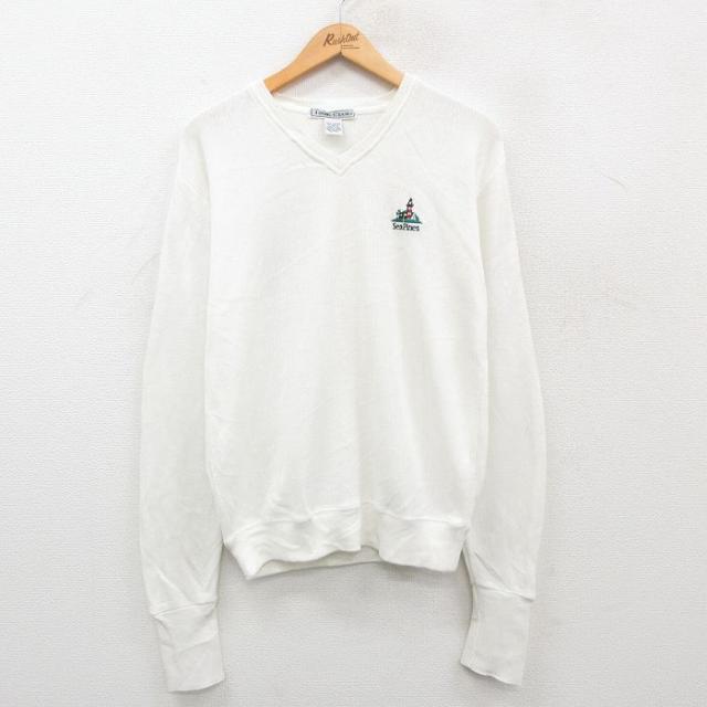 古着 IZOD 長袖 セーター メンズ 90年代 90s SeaPines コッ