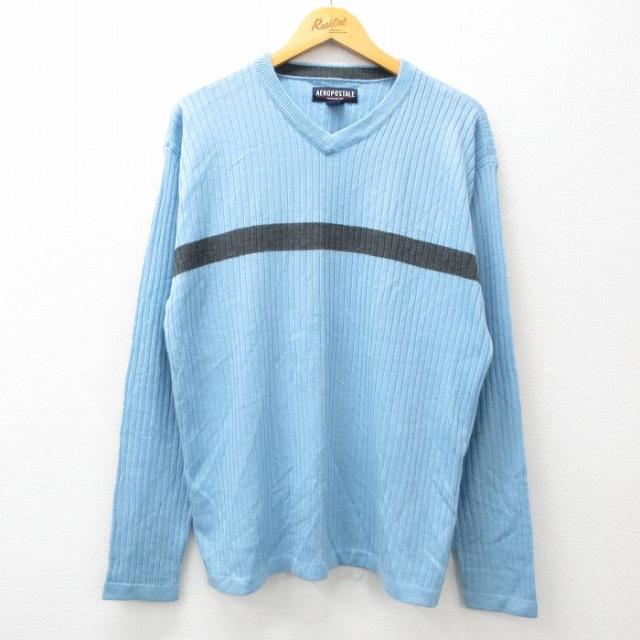 古着 エアロポステール AEROPOSTALE 長袖 セーター メンズ 00年代