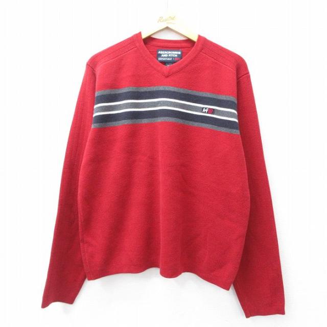 古着 アバクロンビー Abercrombie&fitch 長袖 セーター メンズ