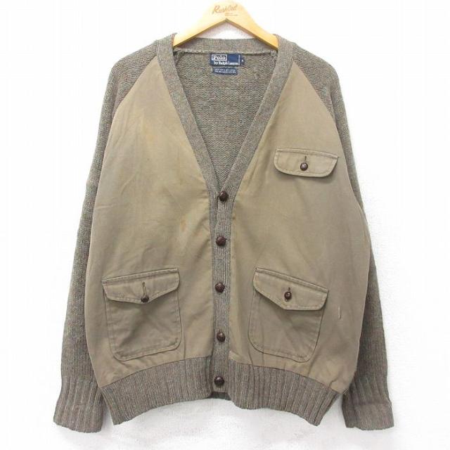 古着 ラルフローレン Ralph Lauren 長袖 ブランド ニット カーディ