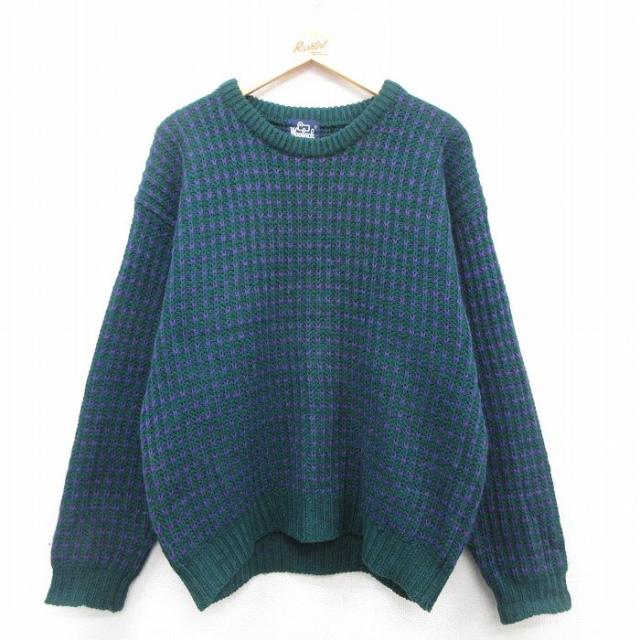 古着 ウールリッチ WOOLRICH 長袖 セーター メンズ 90年代 90s 