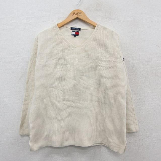 古着 トミーヒルフィガー TOMMY HILFIGER 長袖 ブランド セーター