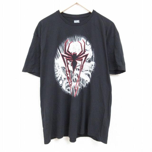 古着 半袖 Tシャツ メンズ マーベル スパイダーマン 大きいサイズ コットン
