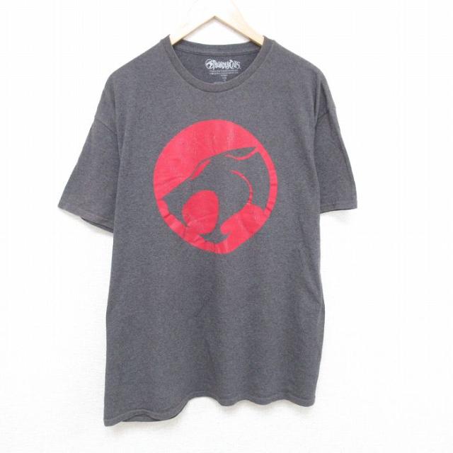 古着 半袖 Tシャツ メンズ アニメ サンダーキャッツ 大きいサイズ クルーネッ