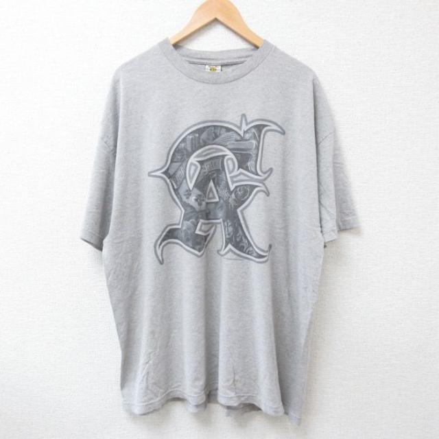 古着 半袖 Tシャツ メンズ CA 大きいサイズ コットン クルーネック USA