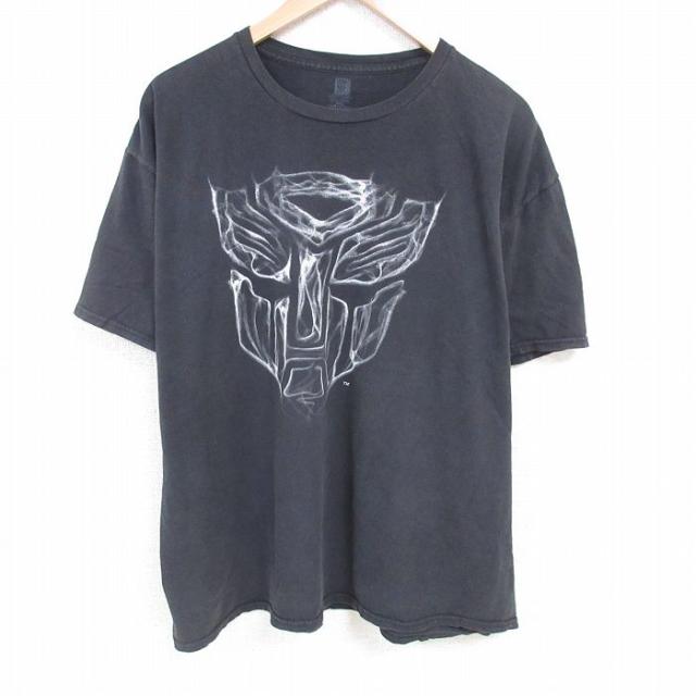 古着 半袖 Tシャツ メンズ 映画 トランスフォーマー 大きいサイズ コットン