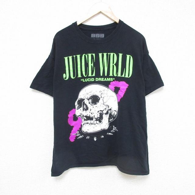 古着 半袖 ピップホップラップ Tシャツ メンズ ジュースワールド コットン ク