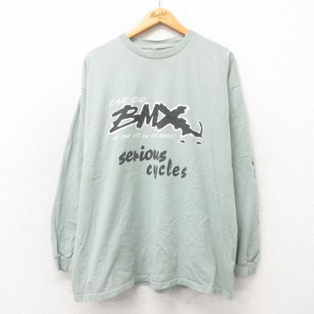 古着 長袖 ビンテージ Tシャツ メンズ 00年代 00s BMX 大きいサイズ