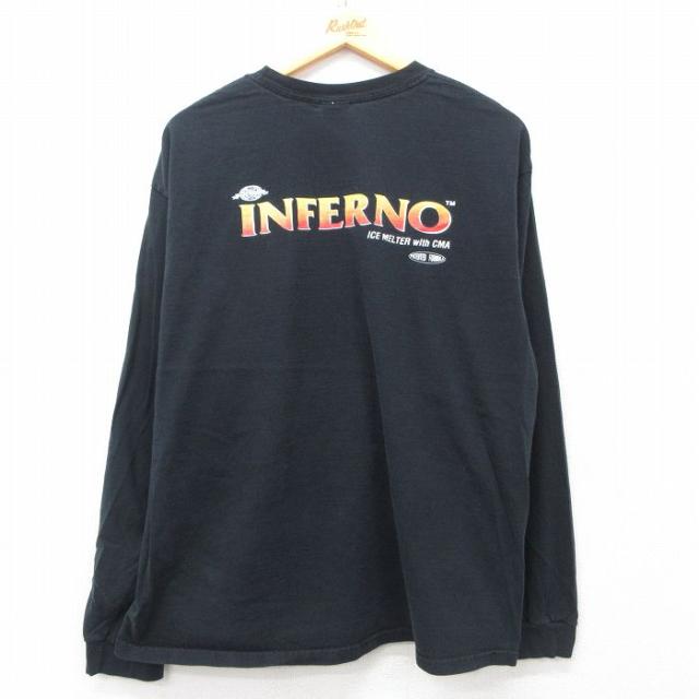 古着 長袖 ビンテージ Tシャツ メンズ 00年代 00s INFERNO LI