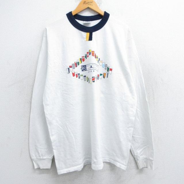 古着 長袖 ビンテージ Tシャツ メンズ 00年代 00s オール HOCR チ