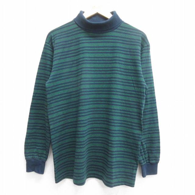 古着 長袖 ビンテージ Tシャツ メンズ 90年代 90s タートルネック ハイ