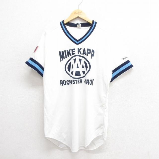 古着 ウィルソン 半袖 ビンテージ Tシャツ メンズ 80年代 80s MIKE