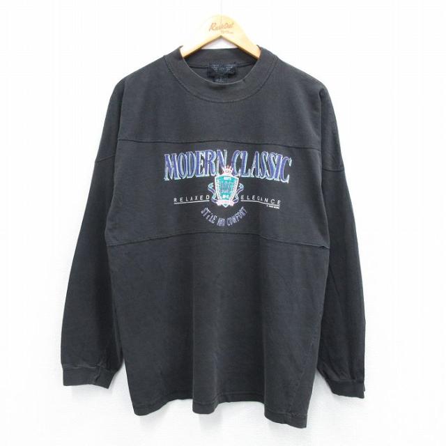 古着 I.O.U. 長袖 ビンテージ Tシャツ メンズ 90年代 90s MOD