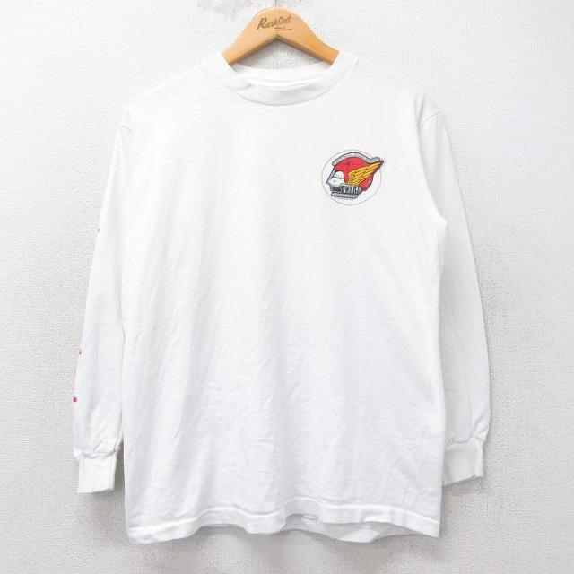 古着 長袖 ビンテージ Tシャツ メンズ 90年代 90s GWRRA コットン