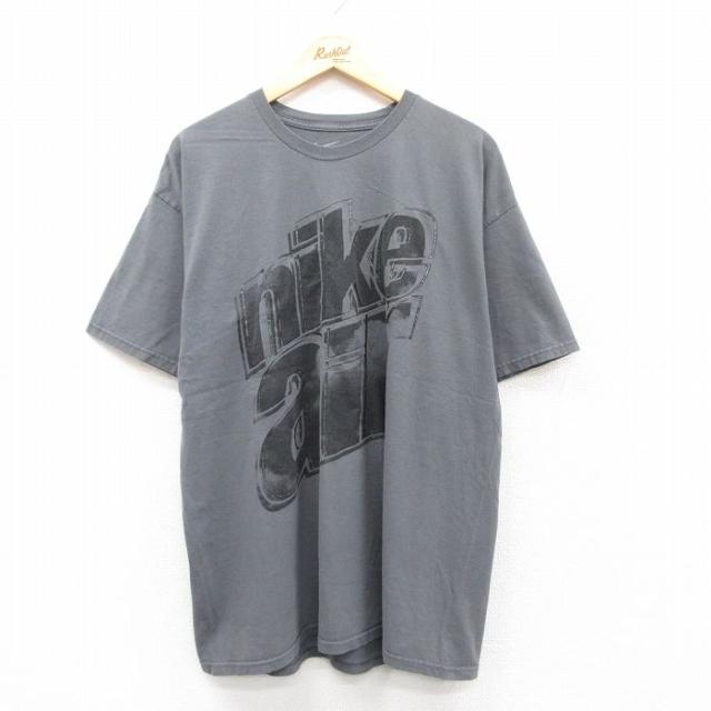 古着 ナイキ NIKE 半袖 ブランド Tシャツ メンズ ビッグロゴ 大きいサイ