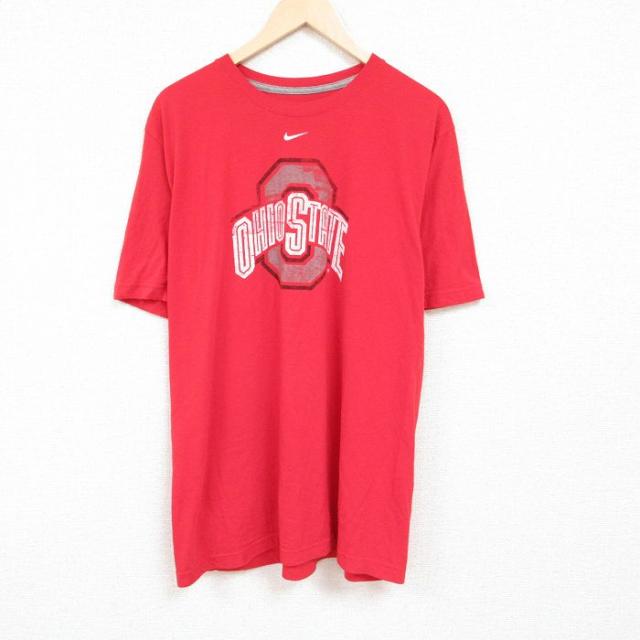 古着 ナイキ NIKE 半袖 ブランド Tシャツ メンズ オハイオ 大きいサイズ