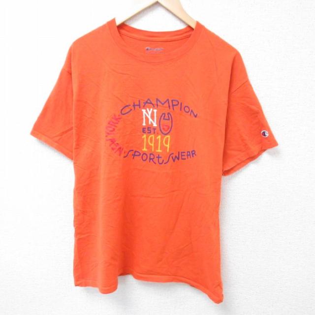 古着 チャンピオン Champion 半袖 ブランド Tシャツ メンズ ニューヨ