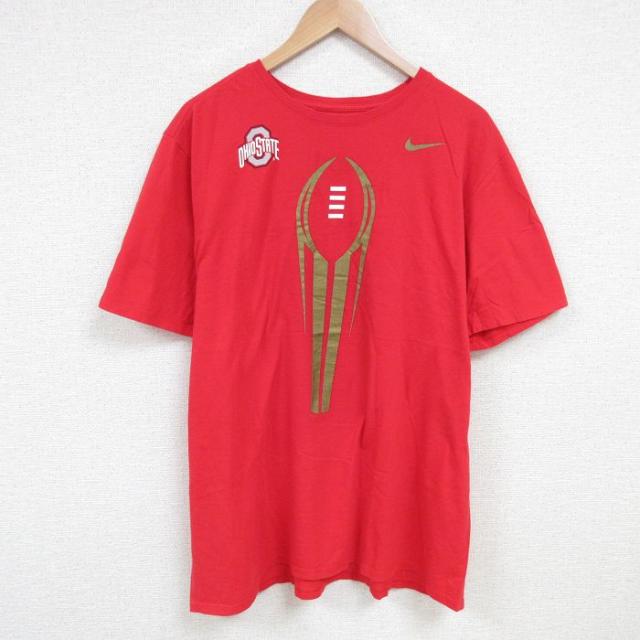 古着 ナイキ NIKE 半袖 ブランド Tシャツ メンズ オハイオ 大きいサイズ