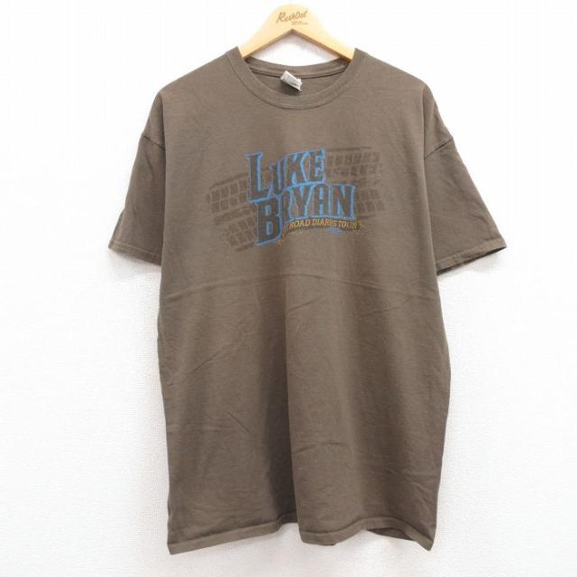 古着 半袖 ロック バンド Tシャツ メンズ ルークブライアン 大きいサイズ コ
