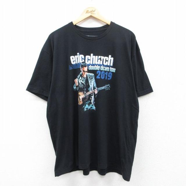 古着 半袖 ロック バンド Tシャツ メンズ エリックチャーチ 大きいサイズ ク