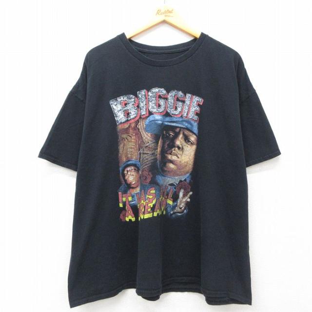 古着 半袖 ヒップホップ ラップ Tシャツ メンズ ノトーリアスBIG 大きいサ