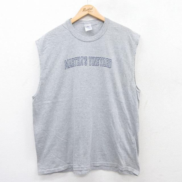 古着 ジャージーズ ノースリーブ ビンテージ Tシャツ メンズ 00年代 00s