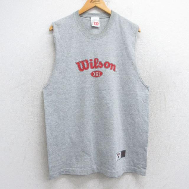 古着 ウィルソン ノースリーブ ビンテージ Tシャツ メンズ 90年代 90s