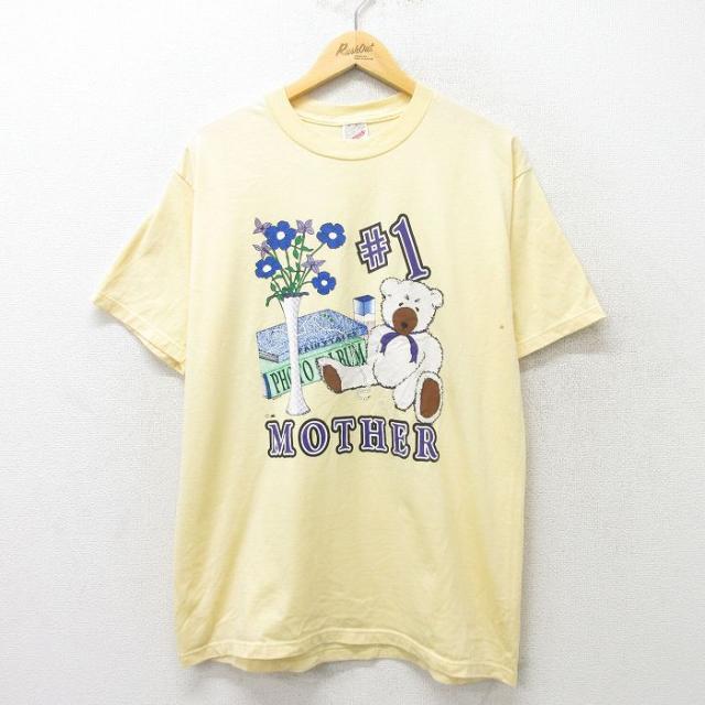 古着 ジャージーズ 半袖 ビンテージ Tシャツ メンズ 90年代 90s クマ