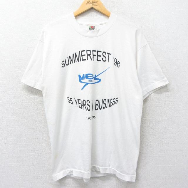 古着 フルーツオブザルーム 半袖 ビンテージ Tシャツ メンズ 90年代 90s