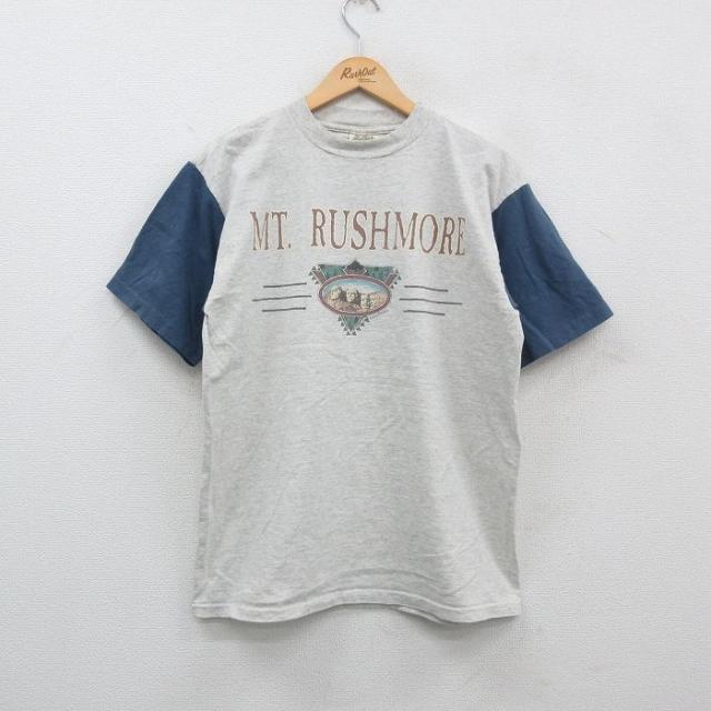 古着 半袖 ビンテージ Tシャツ メンズ 90年代 90s マウントラシュモア 