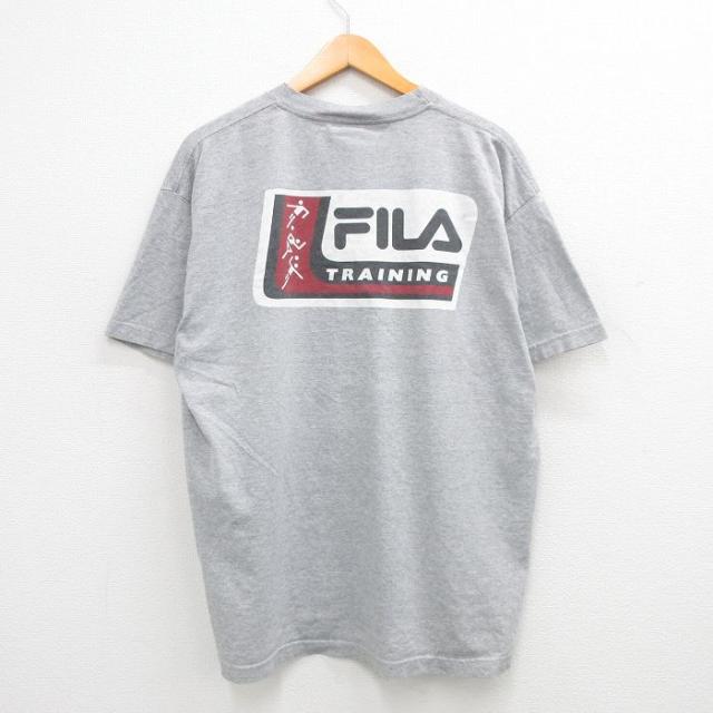 古着 フィラ FILA 半袖 ビンテージ Tシャツ メンズ 00年代 00s ビ
