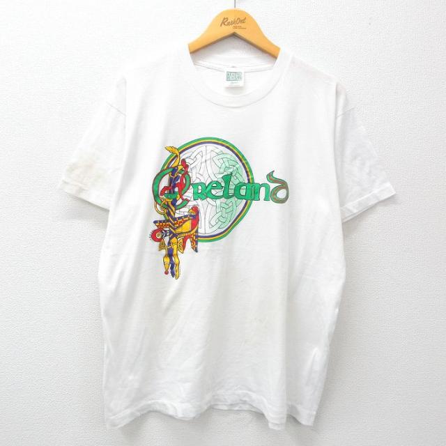 古着 半袖 ビンテージ Tシャツ メンズ 90年代 90s IReLand 大き