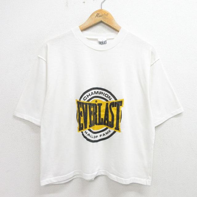 古着 半袖 ビンテージ Tシャツ メンズ 90年代 90s EVERLAST ク