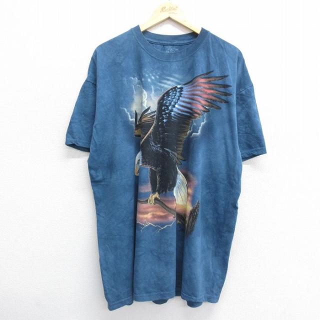 古着 半袖 ビンテージ Tシャツ メンズ 00年代 00s ワシ 大きいサイズ