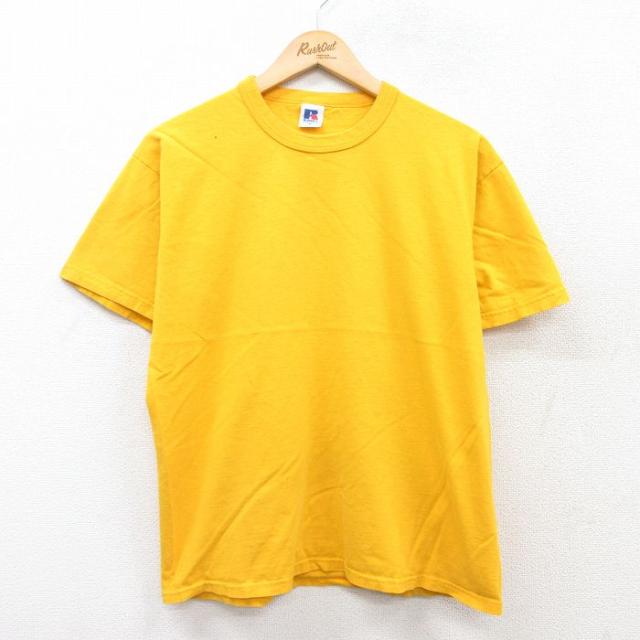 古着 ラッセル 半袖 ビンテージ Tシャツ メンズ 00年代 00s 無地 コッ