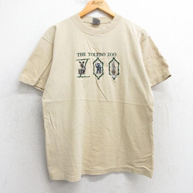 古着 半袖 ビンテージ Tシャツ メンズ 90年代 90s ゾウ ミーアキャット