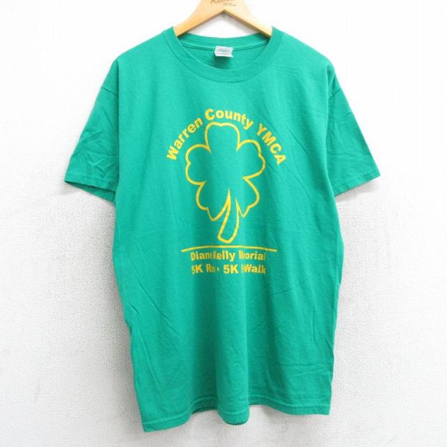 古着 半袖 ビンテージ Tシャツ メンズ 00年代 00s クローバー 企業広告