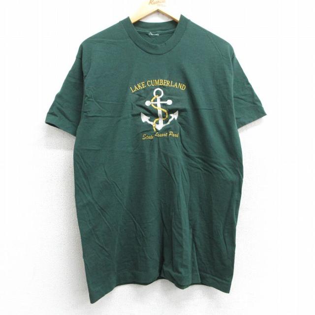 古着 半袖 ビンテージ Tシャツ メンズ 90年代 90s イカリ カンバーラン